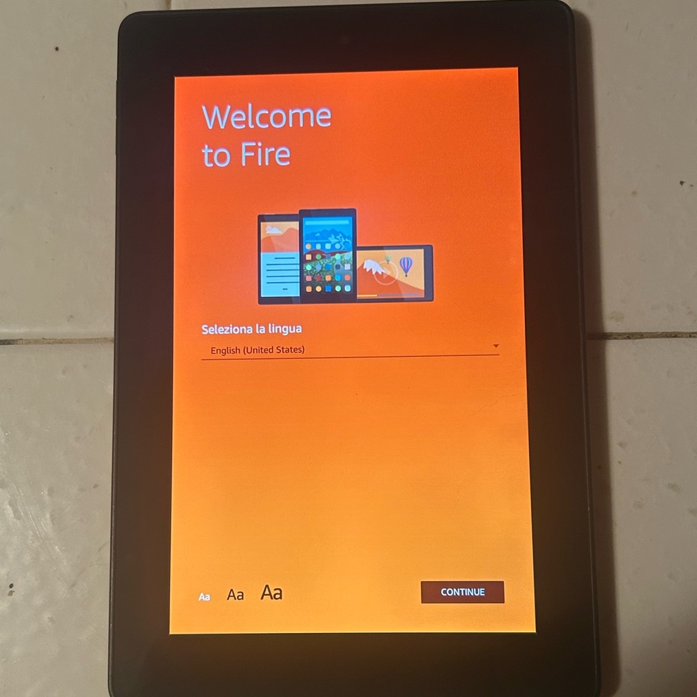 Amazon Fire HD Tablet 4th Generation